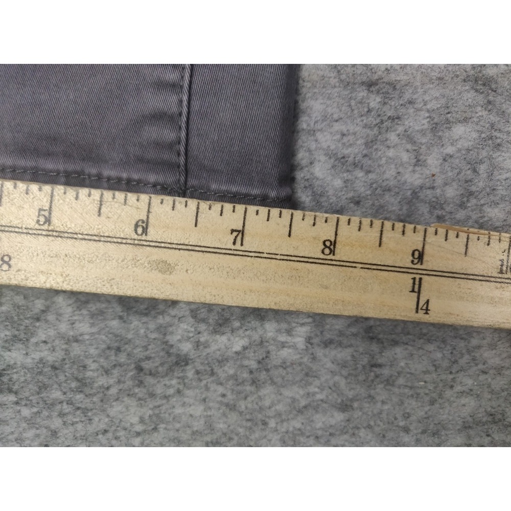 English Laundry Mens 36x29 Straight Fit Gray Stretch Chinos Pants Casual - Picture 13 of 13